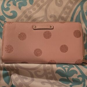 Pink Polka Dot Women's Wallet
